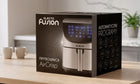 Frytkownica beztłuszczowa AIR fryer frytownica electo 2000W 14 programów 8l srebrny/szary