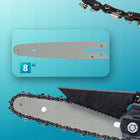 2x łańcuch tnący do piły 8" + prowadnica do pilarki zestaw 45 ogniw 1,1mm