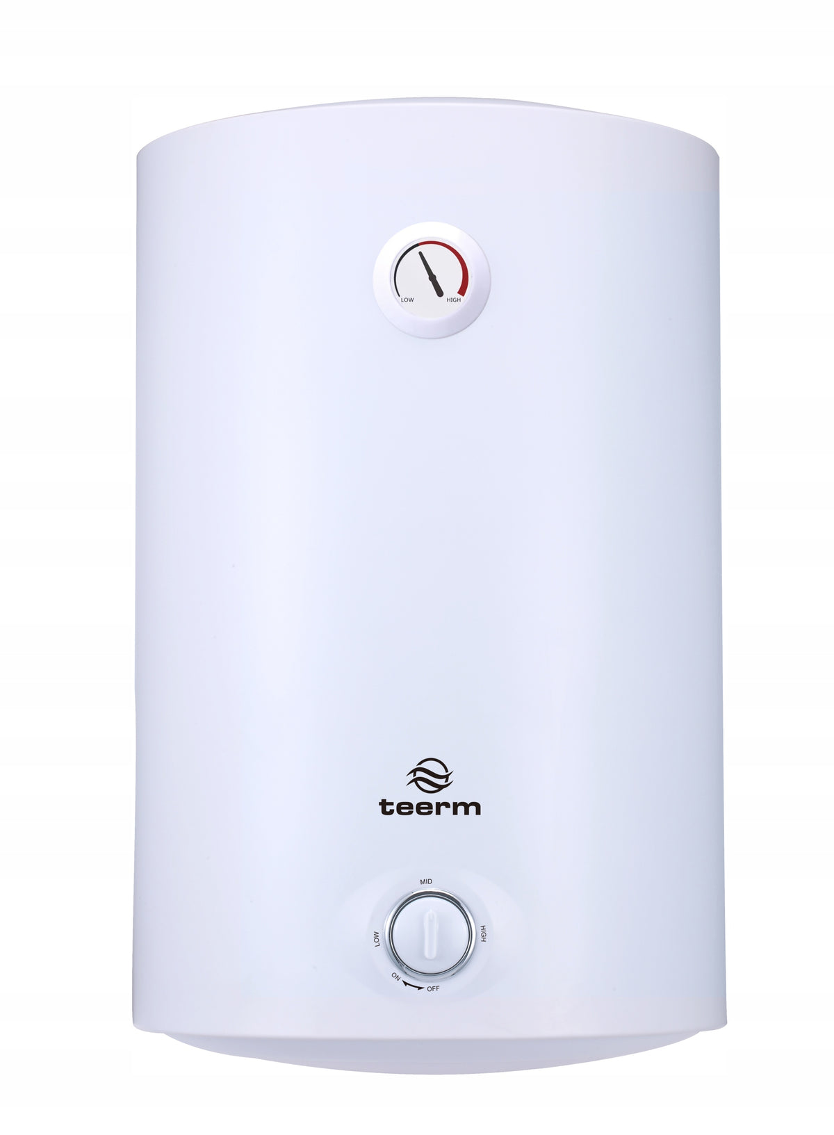 Elektryczny pojemnościowy bojler ogrzewacz wody Teerm Aveeo 50L Q 50 l grzałki