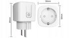 Inteligentne gniazdko WiFi Sone z funkcją pomiaru energii 16A 3680W Tuya wtyczka smart, sterowanie urządzeniami