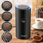 Młynek do kawy elektryczny do mielenia mocny orzechów przypraw grinder 200W 50 g metal, szkło