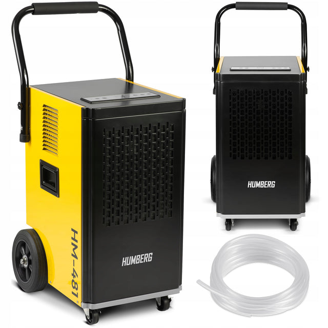 Osuszacz powietrza przemysłowy HM-481 budowlany pochłaniacz wilgoci 50L/24H 650 w