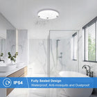 Lampa sufitowa plafon LED biały łazienkowa wodoodporna 32W 6500K IP54 okrągła oprawa do wilgotnych pomieszczeń, zimna