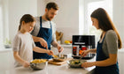 Frytkownica beztłuszczowa AIR fryer frytownica 8l 1700W z oknem mocna duża czarny