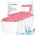 Filtr do wody Wessper AquaMax Mg+ do dzbanka Brita Dafi zamiennik - 5 sztuk różowy