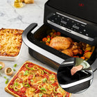 Frytkownica beztłuszczowa AIR fryer tefal EY9278E0 technologia podczerwieni 2700 w czarny