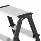 Drabina drabinka domowa 2x5 dwustronna składana mocna 150 kg higher schodki stalowa do prac remontowych wysokość