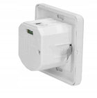 Czujnik ruchu LED sensor włącznik do puszki detektor PIR podtynkowy 1200W automat oświetleniowy, sterowanie lampami