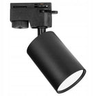 Szynoprzewód Szyna 3m + 5x Lampa GU10 LED Oświetlenie szynowe Zestaw czarny system sufitowy, oprawy punktowe do wnętrz