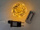 Lampki Choinkowe 500 LED 50m mikro drucik Ciepły Biały Pilot Timer IP44