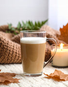 Szklanki do kawy Latte Macchiato DUŻE 400ml 6szt szklane naczynia na herbatę, bezbarwne, nadające się do zmywarki