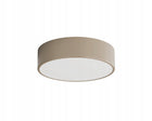 Lampa sufitowa Plafon cleo 300 Beżowy 30 cm okrągła oprawa oświetleniowa, gwint E27, do oświetlenia wnętrz
