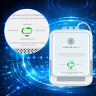Czujnik Gazu Ziemnego Metan CH4 Qoltec Detektor 85dB LED 230V Certyfikat alarm do wykrywania wycieków, przewodowy
