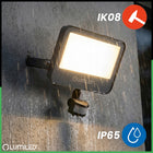 Naświetlacz LED Halogen 50W IP65 Reflektor Lampa z Czujnikiem Ruchu 3 barwy oświetlenie zewnętrzne 5500 lm 4000 K do