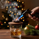 Zestaw do wędzenia whisky smoker prezent dla mężczyzny faceta chłopaka 15w1 dymny aromatyzator koktajli i alkoholi