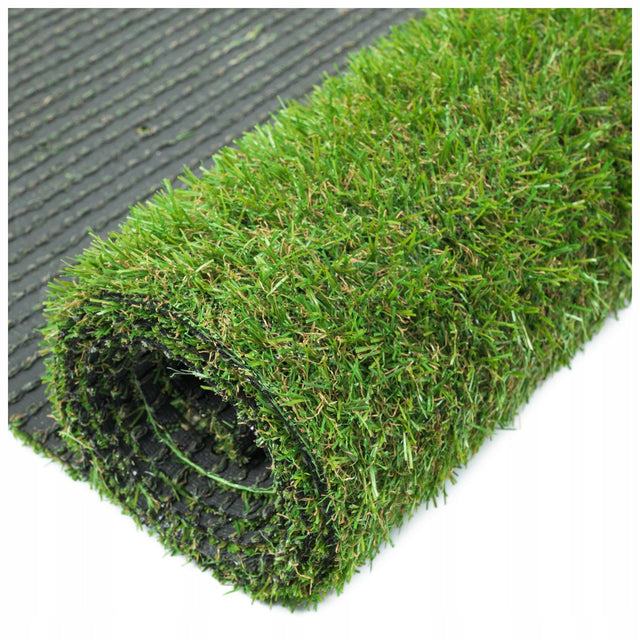 Sztuczna Trawa 1.33m zielona verde soft gęsta miękka taras balkon w rulonie wykładzina ogrodowa pod basen, odporna na UV, runo 18 mm