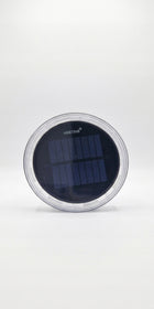 Wkład solarny LED do znicza kapturek pokrywka 95mm lampka cmentarna, oświetlenie nagrobka, średnica 9,5 cm