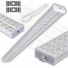 Lampa liniowa, oprawa Natynk LED 4000K 36W 60cm 100LM/W LED Świetlówka listwa oświetleniowa sufitowa do wnętrz