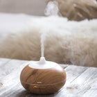Dyfuzor zapachowy ultradźwiękowy z nawilżaczem i lampką LED aromatyzer powietrza, odświeżacz do wnętrz, aromaterapia