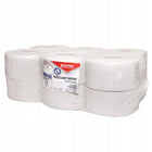 Papier toaletowy jumbo 120m 12 rolek biały do podajnika biuro papier suchy