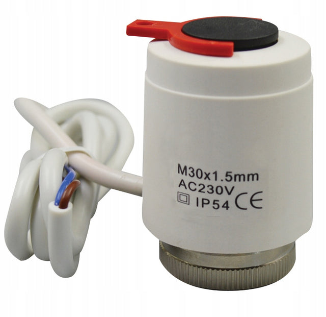SIŁOWNIK DO ROZDZIELACZA TERMOELEKTRYCZNY M30x1,5 elektryczne 0.5 m 4 cm