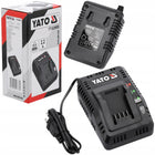 YATO ŁADOWARKA 2,2A DO AKUMULATORÓW BATERII ELEKTRONARZĘDZI SYSTEMU 18V