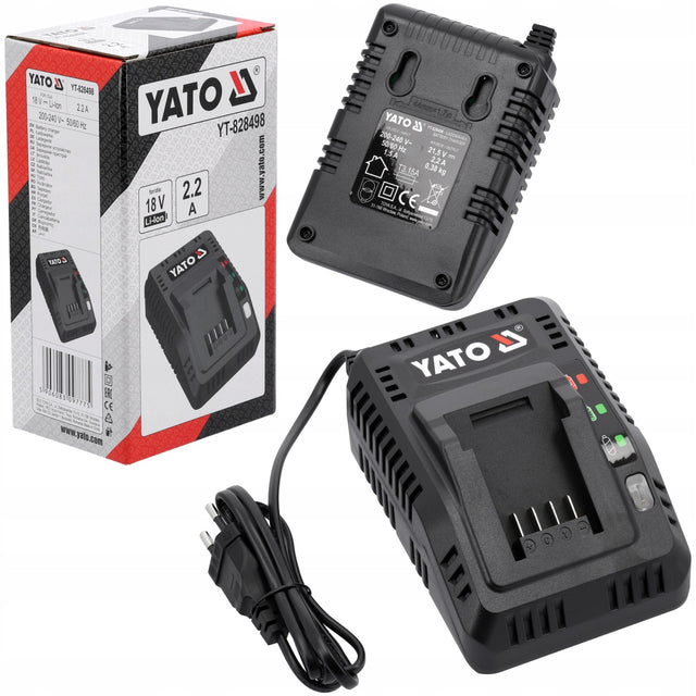 Yato ładowarka 2,2A do akumulatorów baterii elektronarzędzi systemu 18V