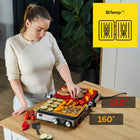 Grill elektryczny Yoer Opiekacz Panini 2000W +Prog czasu temp + opcj. gofry nominalna