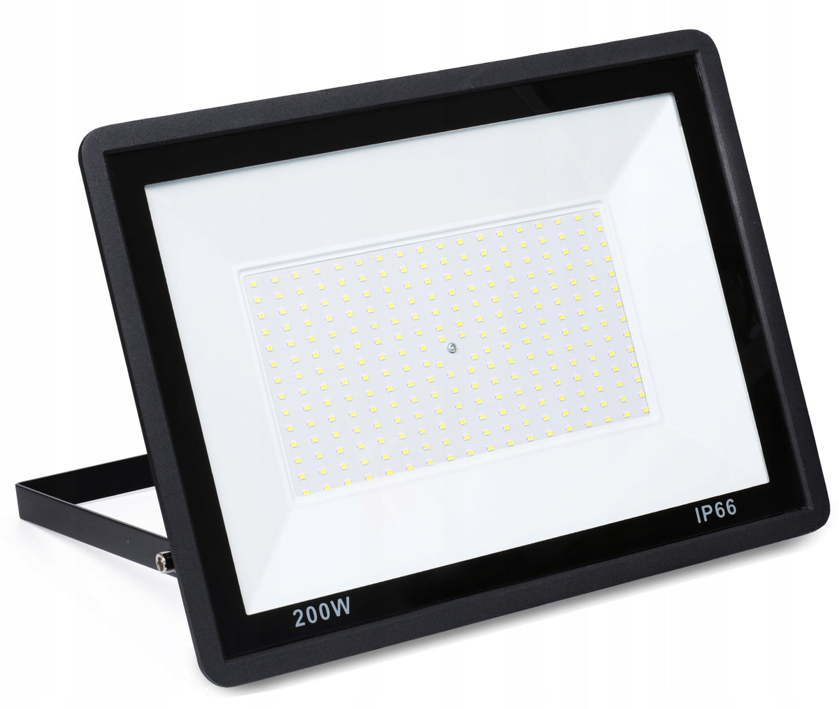 Halogen LED 200W naświetlacz lampa IP66 19000 lm mocny wodoodporny premium do garażu, ogrodu i elewacji, zimna biel