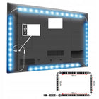 Taśma LED RGB USB + pilot podświetlenie telewizora TV SMD 5050 4x 50cm = 2m oświetlenie witryn meblowych 5V