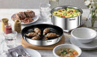 Stalowa patelnia nieprzywierająca tefal Ingenio Emotion 24cm indukcja naczynie do smażenia, odpinany uchwyt, do