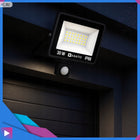Halogen LED 30W Lampa Naświetlacz z Czujnikiem Ruchu Zmierzchu Zewnętrzny reflektor ogrodowy, oświetlenie elewacji