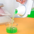 Pojemnik dozownik z miarką organizer na proszek płyn do prania płukania 2,3 na detergenty, do łazienki, 2300 ml