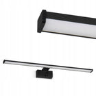 Lampa łazienkowa LL WALL LAMP 15W czarna kinkiet nad lustro 80cm IP44 LED oprawa ścienna do strefy umywalkowej