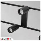 Lampa Sufitowa LED Oprawa Halogenowa 6x GU10 Kinkiet SPOT Ruchomy Reflektor listwa oświetleniowa czarna aluminiowa 80
