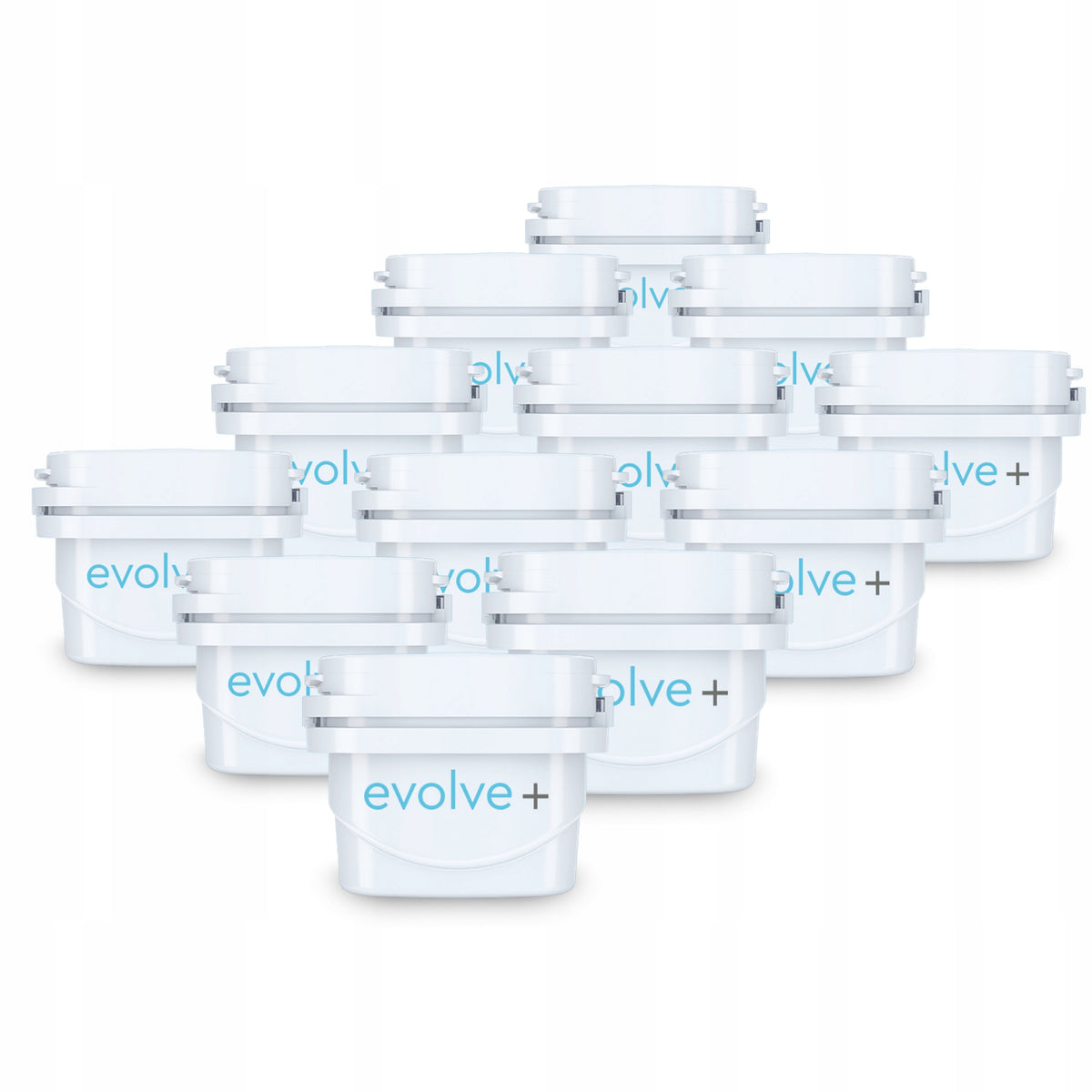 Wkład filtr Aqua Optima Evolve+ 12 szt do brita maxtra dafi unimax aquaphor biały