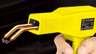 Spawarka do plastiku zgrzewarka lutownica do tworzywa + 500 zszywek zszywacz 200W do naprawy zderzaków samochodowych