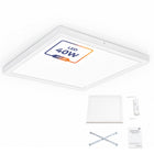 Panel LED Sufitowy 40W Natynkowy 60 x 60cm Plafon 3600lm Orega Oprawa IP40 lampa kwadratowa do biura, neutralna barwa