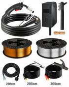 Spawarka 200 inwertorowa migomat flux MIG MAG MMA GAZ Co2 synergia MP0126 TIG, półautomat do drutu 0,8–1,0 mm, 230 V