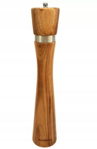 Akacjowy młynek do pieprzu soli 31,5cm klausberg KB-7593 ręczny drewniany rozdrabniacz przypraw kuchennych, brązowy
