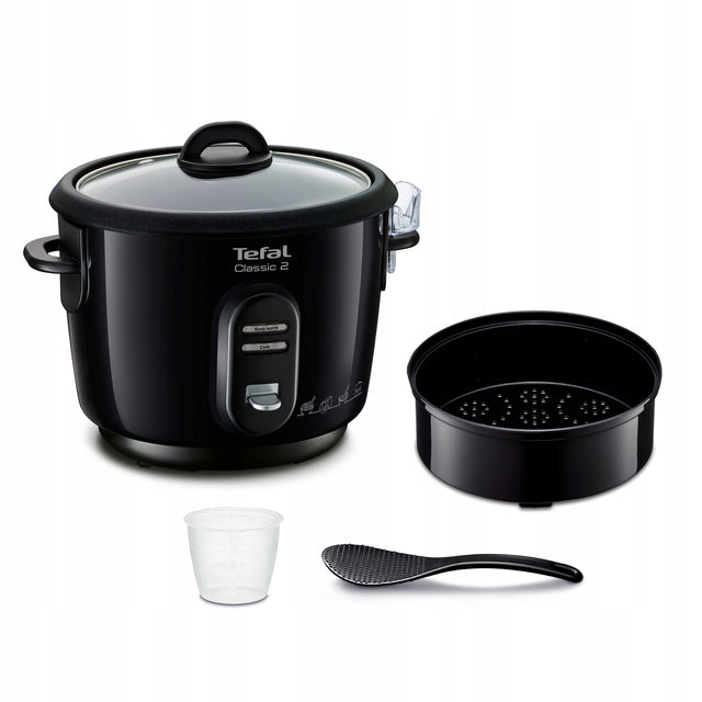 Multicooker tefal Classic 2 ryżowar 3l pojemności garnek elektryczny RK1028 3 l 500 w czarny