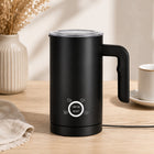 Spieniacz do mleka kawy podgrzewacz elektryczny 4 tryby 500W 625ml 4W1 dzbankowy do cappuccino latte czarny