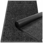 Wycieraczka wejściowa do butów chłonna mata pod drzwi duża 80x120cm szara dywanik tekstylno-pvc, wewnętrzny, grubość 7