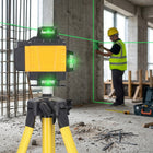 Trójnóg statyw do lasera krzyżowego do poziomicy laserowej tripod 117cm teleskopowy, gwint 5/8 cala, wysokość 120 cm