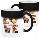 MAGICZNY FOTO KUBEK ZMIENIAJĄCY KOLOR Z TWOIM WŁASNYM NADRUKIEM NA PREZENT ceramiczny 330 ml ze zdjęciem lub imieniem