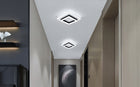 Lampa Sufitowa LED Plafon Czarny Kwadratowy Natynkowy 30W 6500K oprawa przysufitowa do wnętrz, zintegrowane źródło