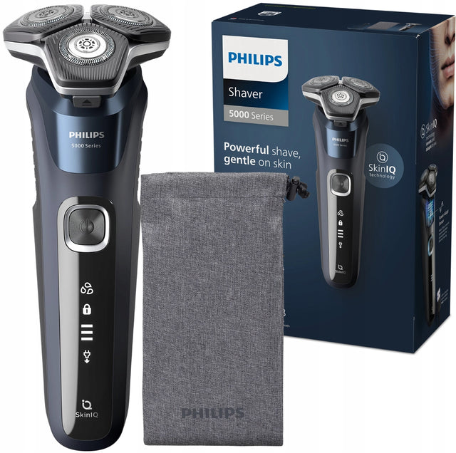 Bezprzewodowa elektryczna maszynka do golenia golarka philips do zarostu głowicowa