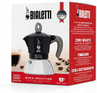 Kawiarka moka induction II 2tz black 100ml bialetti indukcja klasyczna 100 ml czarny aluminium, stal nierdzewna