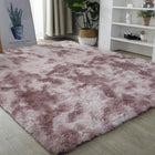 Dywan różowy pluszowy mięciutki shaggy rabbit włochacz 120x170 CM gruby XL prostokątny z poliestru, jednobarwny do
