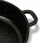 PATELNIA INDUKCJA Głęboka Krótkie Uchwyty Konighoffer Pollo Black 32x8 cm tradycyjna 80 mm 32 cm /Wzór